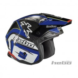 Casco HEBO ZONE 4 CARBON BLUE